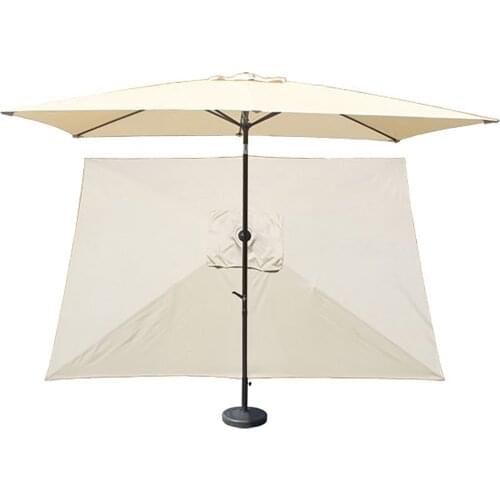 2x3M Garden Sun Shade Sail Shade Cloth Umbrella Cover Outdoor Rainproof Square Replacement Beach Waterproof Awning cloth