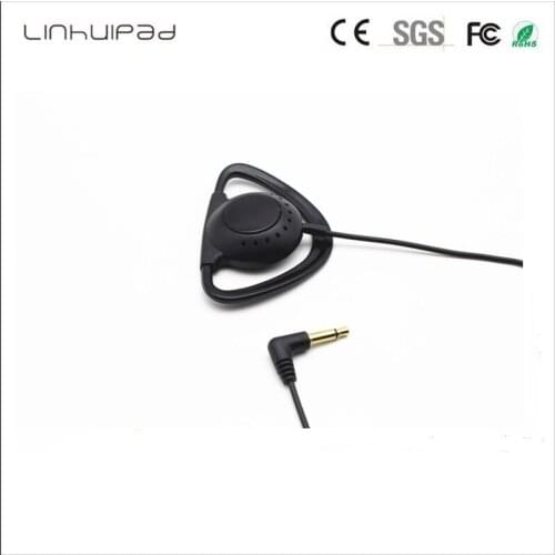 3.5 mm Mono 1-Bud Lightweight single earphone for Bosch Simultaneous transmission receiving headsets Guided tour museum meeting