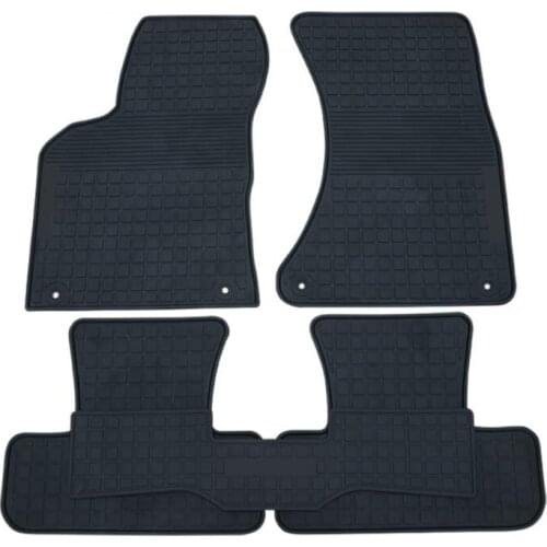 Car Rubber Floor Mats Non-Slip Mat Feet Pads Rugs For Audi Q5 Left Hand Drive 2008 2009 2010 2011 2012 2013 2014 2015 - 2019