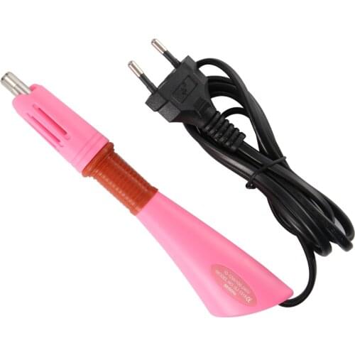Quick Heating Plug Patch Applicator Pink Soldering Iron Hot Repair Rhinestone Applicator Stick Hot Repair Tool Series Tools