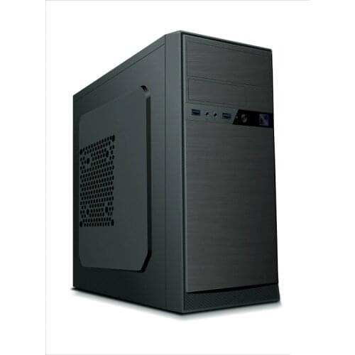 MicroATX CoolBox M500 PC case with power supply, USB3.0, 180x355x360mm