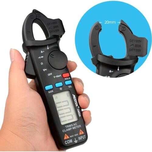 DC Current Digital Clamp Meter CM82C True RMS AC/DC Current Voltage Auto Range Multimeter VFC Capacitance NCV Multimetro