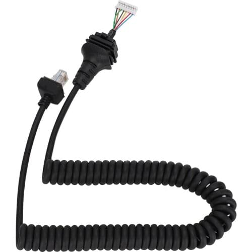 Speaker Mic Hand Microphone Replacement Cable Cord Fit For ICOM Radio Microphone HM-152 ABS For ICOM RADIO MICROPHONE HM