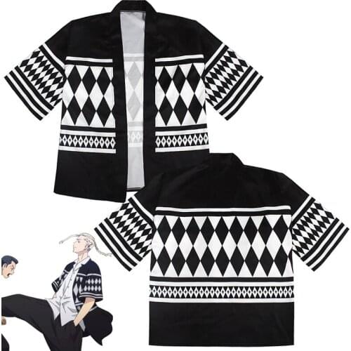 Tokyo Revengers Manjirou Sano Ryuguji Ken Hanagaki Takemichi Cloak Haori Cosplay Costume Men Women Casual Kimono Yukata