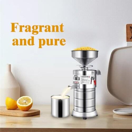 Commercial Soybean Milk Machine Filter-free Refiner Soymilk Machine Electric Semi-automatic Juicer Blender