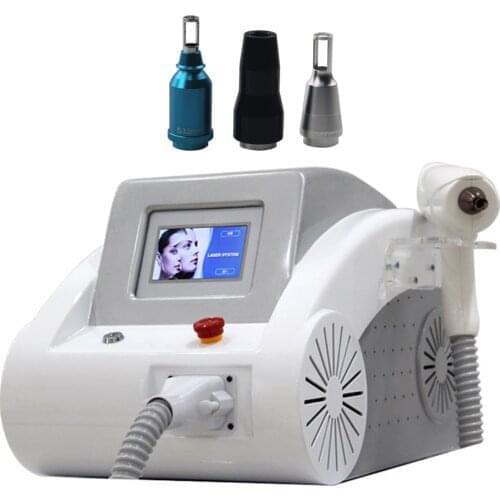 Hot selling ! portable 1064nm, 532nm, 1320nm laser tattoo removal machine and eyebrows tattoo machine with red dot sight