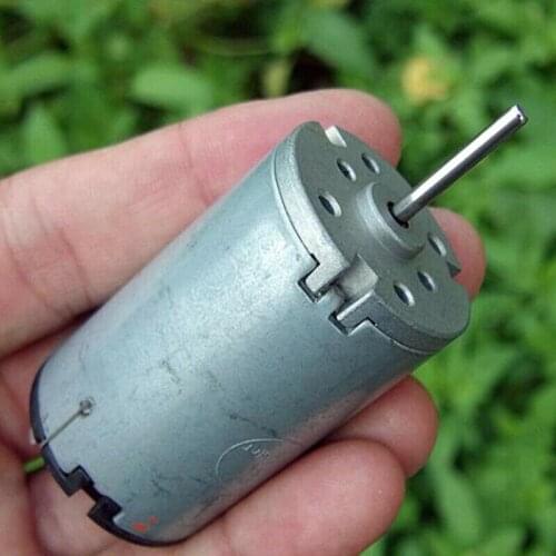 Miniature DC 24V-48V Compensated Carbon Brush Motor 52000RPM 7-pole Rotor Large Torque Micro Current Low Power Consumption