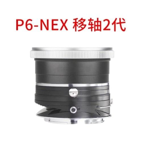 Tilt&Shift adapter ring for pentacon p6 lens to sony E mount NEX-C3/5/6/7 A7 A7II A7r a7r3 a7r4 a9 A5100 A7s A6500 A6300 camera