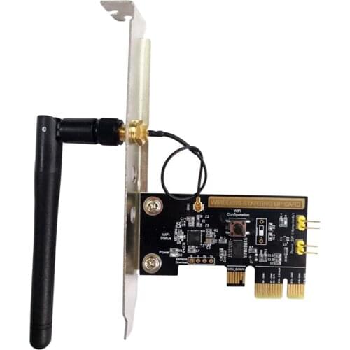 PCI-e Computer PC Remote Control Boot Card WIFI Reset Switch Board Turn on / OFF for /Nest