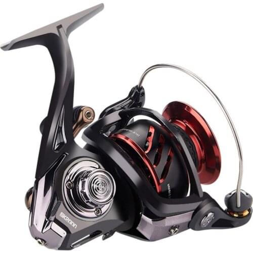 Fishing Reel 2000-7000 Metal Spool Spinning Reel Drag Metal Spare Spool Saltwater Reel Aluminum Frame Sea River Fishing Reel