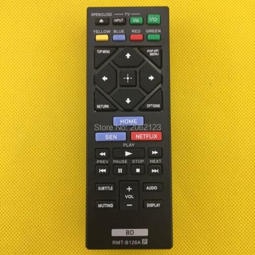 Brand New Remote Control RMT-B126A 149267811 For SONY Blu-Ray DVD Player BDP-BX120 BDP-BX320 BDP-BX520 BDP-BX620 BDP-S1200