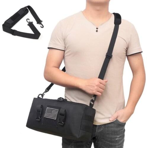 Tactical Shoulder Pads Bag Strap Men Briefcase Laptop Bag Belt High Quality Strong Shoulder Strap Bag Accessories