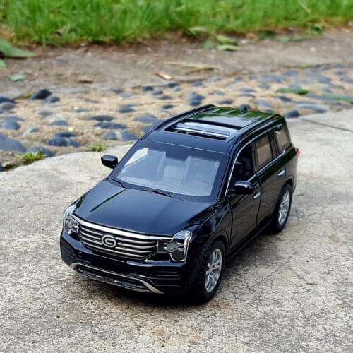 1:32 Scale For TRUMPCHI GS8 Diecast Alloy Metal Luxury SUV Collection Car Model Sound&Lights Pull Back Toys Vehicle
