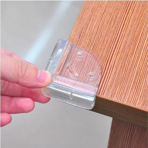 10Pcs/Lot Baby Safety Silicone Protector Table Corner Edge Protection Cover Children Anticollision Edge / Corner Guards
