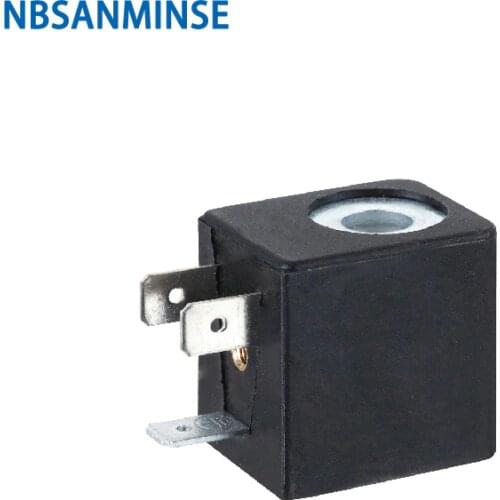 20pcs/lot 4V210 Valve Electrical Solenoid Valve Coil AC220V DC24V Voltage DIN43650B Valve Coil 4V Magnetic Valve Series Sanmin