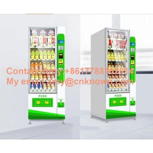 2020 Hot sale snacks and drinks vending machine multifunction automatic vending machine mask vending machine