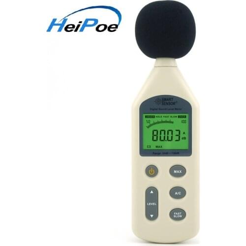 30-130dBA High Accuracy Digital Sound Level Meter LCD decibel meter sound meter noise Measuring Instrument db Monitoring Tester