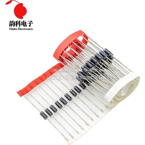 50pcs SF26 2A 400V DO-15 Rectifier Diode