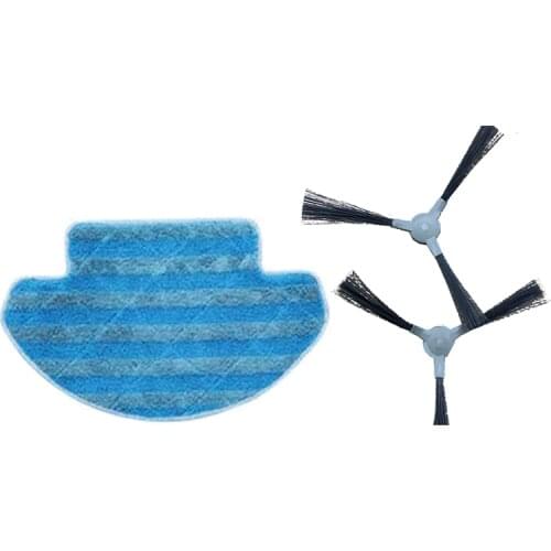 Accessories For K11 Vacuum Cleaner Robot Dishcloth, Side Brush & Dust Box
