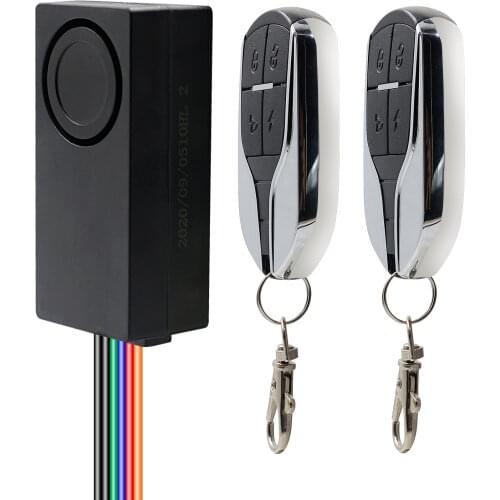 Alarm with car start Moto opening lock with one button anti-theft alarm electric vehicle alarma moto