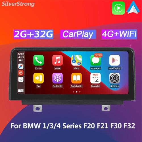 IPS CarPlay,Android10,Car Multimedia Player,for BMW F30 F20 F31 F22 F21 F32 F33 F36,1/2/3/4 series,NBT System,Autoradio GPS