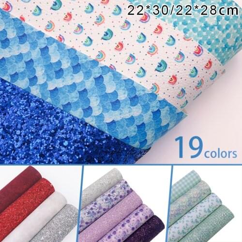 22X30CM Sequin Fabric Sparkly Paillette Rose Gold Silver Glitter Fabric For Wedding Party Birthday Stage Decoration DIY Material