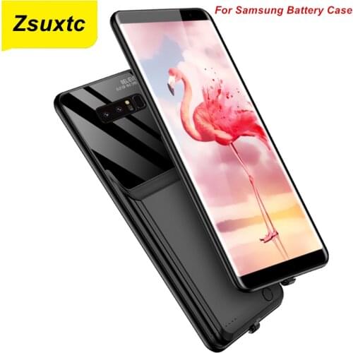 10000 Mah Battery Case For Samsung Galaxy Note 8 Note 9 A50 A50S A30S A8S A9 Pro A70 Battery Charger Case Smart Power Bank