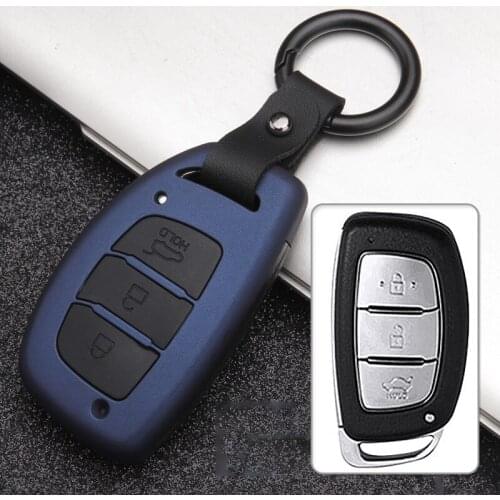 ABS+Silicone Car Remote Key Case Cover For Hyundai Tucson Creta IX25 IX20 I10 I20 Elantra SONATA Mistra 2016 2017 2018 2019
