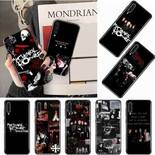 My Chemical Romance MCR Phone Case For Samsung galaxy S 9 10 20 A 10 21 30 31 40 50 51 71 s note 20 j 4 2018 plus