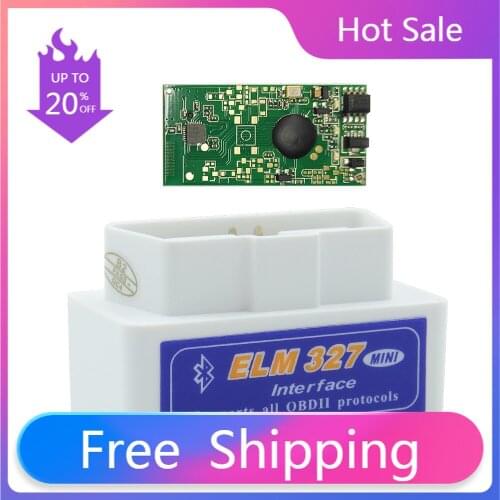 2021 Hot Sale OBD V2.1V1.5 mini ELM327 OBD2 Bluetooth Auto Scanner OBDII 2 Car ELM 327 Tester Diagnostic Tools Code Reader