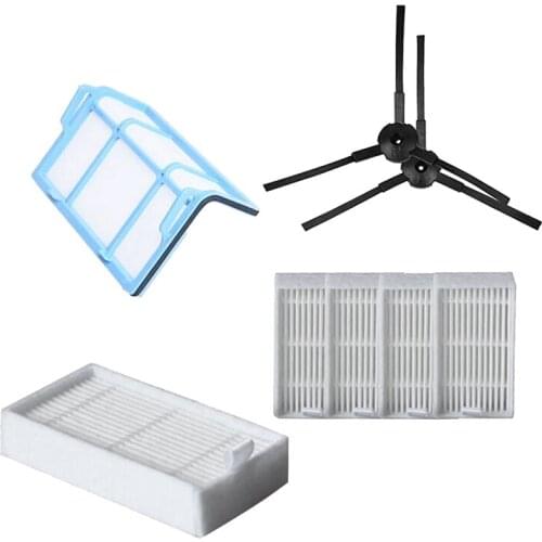 Filter for ILIFE, replacement filter set HEPA filter brushes, vacuum robot spare parts accessories, for V3, V3S, V5, V5S