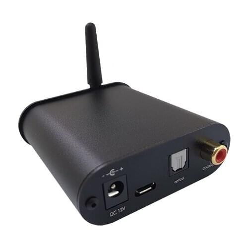 Bluetooth to Fiber Coaxial Output CSR8675 Then DAC Decoding LDAC APTXHD Lossless 5.0 Digital Audio