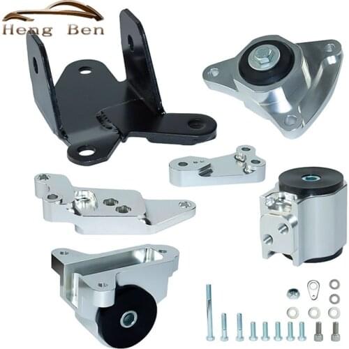 HB Replacement Engine Swap Mount Kit For CIVIC SI 02-06 ACURA RSX 70A MOTOR ENGINE MOUNTS K20 DC5 EP3