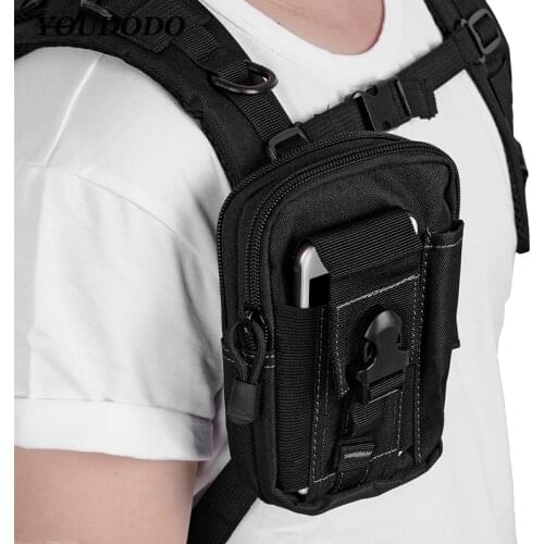 Small Molle Pouch Bag Tactical Hunting Bags Belt Waist Bag Military Pack Outdoor Pouches Phone Case Pocket For phone