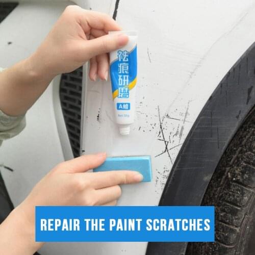 Car-styling Fix It Pro Scratching Repair Kit With Sponge Cars Polishing Body 30g Compound Wax Paint Auto Slop Wax Accessories