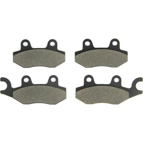 SOMMET Motorcycle Front Left + Front Right Brake Pads Disc for Yamaha YFZ 450 (S/T/V/W/X/RY/RZ/R) (04-14) YFZ450 LT135-165