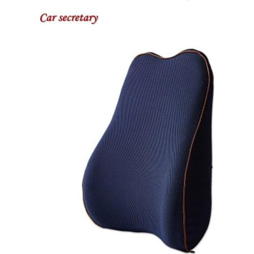 Car secretary Memory Foam Neck pillows Seat Chair Lumbar Back Support Cushion for Office Home Car Auto Interior Accessories