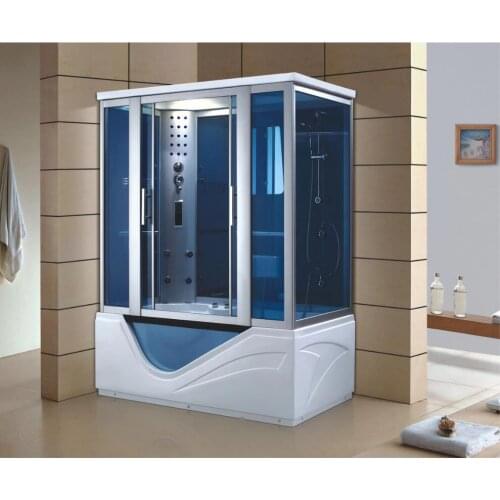 1600X900X2280mm Luxury Steam Shower Cabin Bathroom Shower Enclosure Multi-Functional Wet Sauna Room YS550