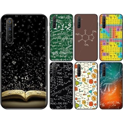 Chemical Equation Silicone Cover For OPPO Reno 4 3 Pro 10X Zoom 2 Z F Realme ACE C2 X2 Pro 5G Phone Case