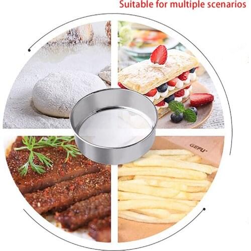Cooking Sieve for flour Tea pasta strainer tamis flours Mesh Rice pastry utensil