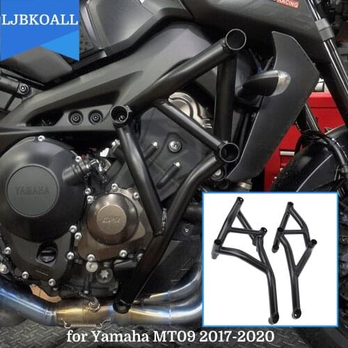 Tracer900 2018 2019 Motorcycle Engine Guard Crash Bar Bars Bumper Protector for Yamaha MT09 2017-2020 Accessories XSR900 2016