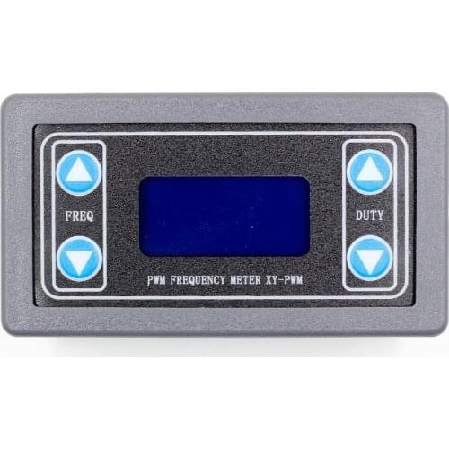 XY-PWM Signal Generator LCD Digital Display Pulse Frequency Duty Cycle Adjustable Square Wave Rectangular Wave Signal Generator