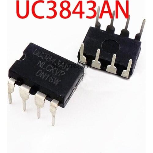 10PCS UC3843AN DIP8 UC3843A DIP UC3843 3843AN DIP-8 UC3843B UC3843 new and original IC