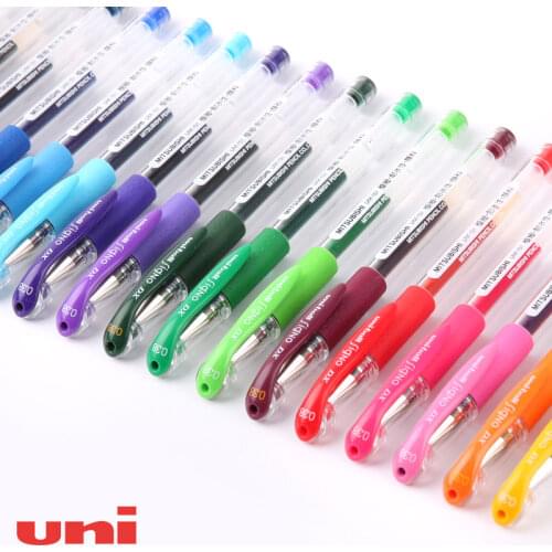 20pcs Japan Uni Ball Signo UM-151 0.38mm Bullet Point Colorful Gel Ink Pens Signing Pen Business Office Student School Supplies