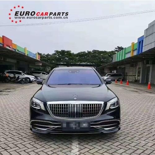 2019 2020 new style S class w222 S350 S400 S450 S500 S600 body kit for w222 S350 S400 S450 S500 S600 to S680 may style