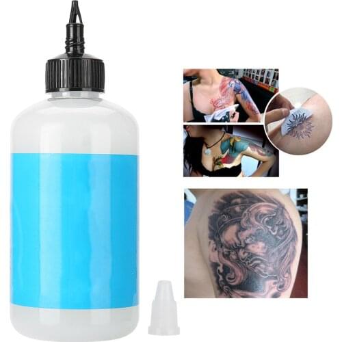 250ml Professional Tattoo Transfer Solution Transparent Gel Stencil Cream Primer Stuff Supply Tattoo Body Makeup Art Accessory