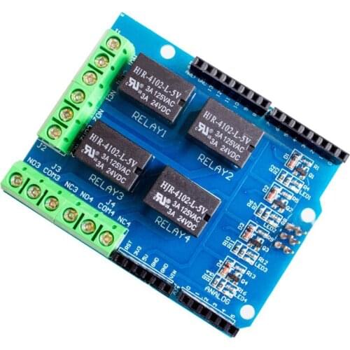 4 channel 5v relay shield module, Four channel relay control board relay expansion board for UNO R3 mega 2560