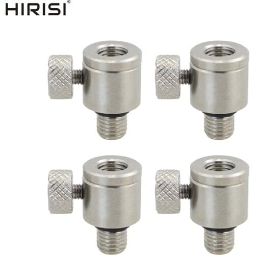 4 x Carp Fishing Quick Change Connector Stainless Steel For Rod Pod Bank Sticks Buzz Bars