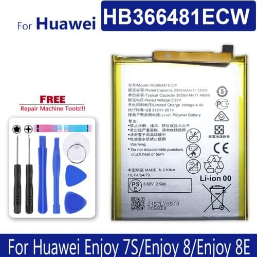 HB366481ECW Phone Battery For Huawei Enjoy 7S/Enjoy 8/Enjoy 8E Enjoy7S/Enjoy8/Enjoy8E Enjoy 7S/8/8E Bateria