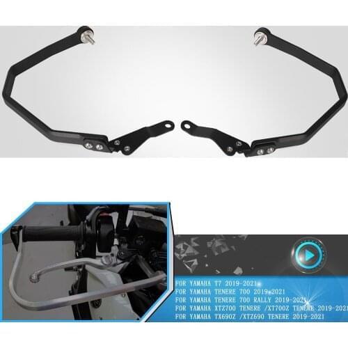 For Yamaha T7 Tenere 700 Rally 2019 2020 2021 Motorcycle Hand Guard Handlebar TENERE700 Handle Crash Bar Protection Bracket Part